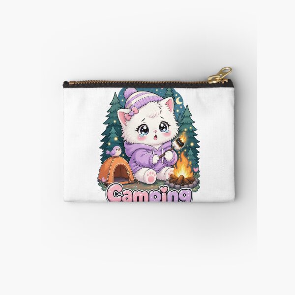 Item preview, Camping cat designed and sold by Kitty-and-Cat.