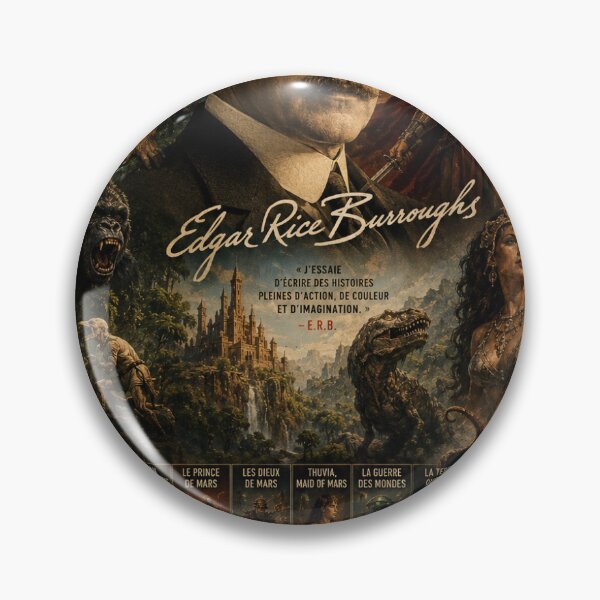 Item preview, The world of Edgard Rice Burroughs designed and sold by Titusland.