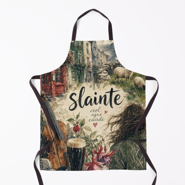 Item preview, Watercolor Galway Ireland - Slainte Travel Art Collage designed and sold by VisualArtsOasis.