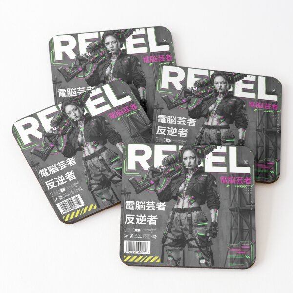 Item preview, Static Rebel: When Neon Learns to Strike Back designed and sold by Print Fiction.