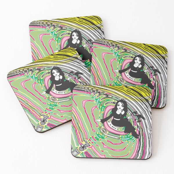 Item preview, Pop and Op art of a Doll and Her World designed and sold by cremedecolor.