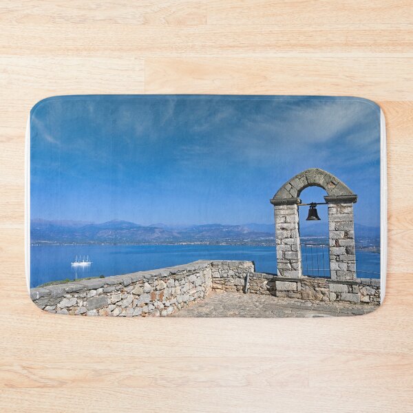 Item preview, Bell tower in Palamidi fortress on a hill, Nafplio, Greece designed and sold by goceris.