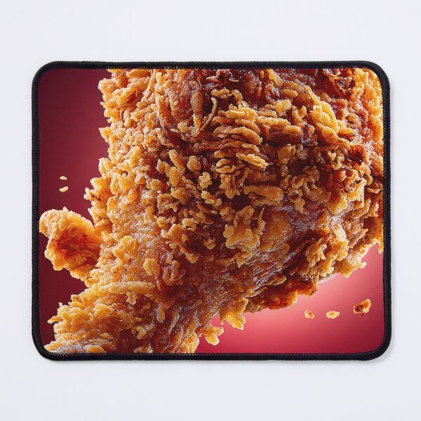 Item preview, Golden Crispy Fried Chicken Drumstick | Crunchy Food Art | Crispy Comfort Food Illustration designed and sold by Grafititee.