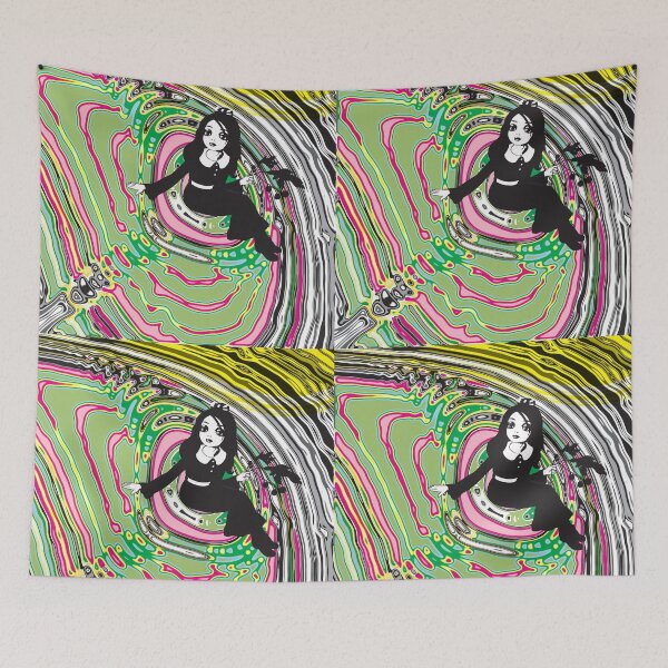 Item preview, Pop and Op art of a Doll and Her World designed and sold by cremedecolor.