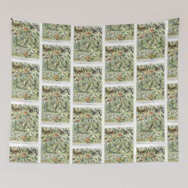 Item preview, Vintage Tropical Birds And Raptors Adolphe Millot Chart designed and sold by TeeARTHY.