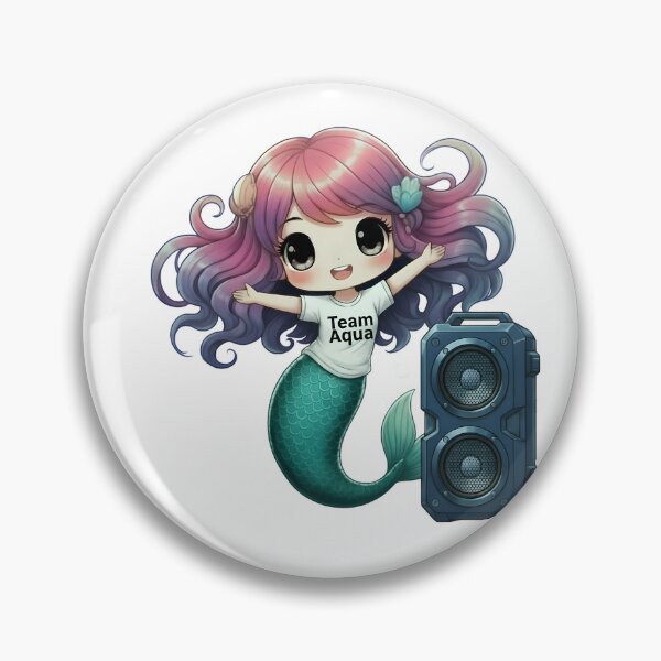 Item preview, Mermaid Team Aqua – Water Workout Graphic designed and sold by Halbeskilo.
