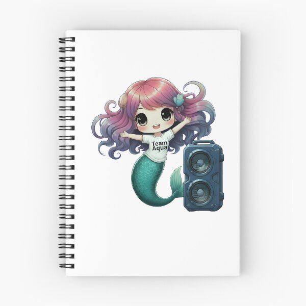 Item preview, Mermaid Team Aqua – Water Workout Graphic designed and sold by Halbeskilo.