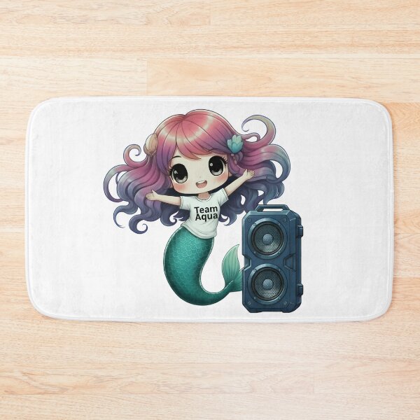 Item preview, Mermaid Team Aqua – Water Workout Graphic designed and sold by Halbeskilo.