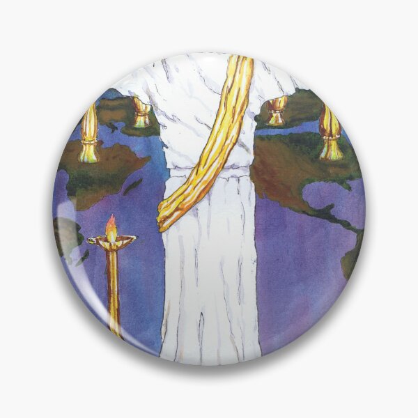 Item preview, Jesus among the lampstands designed and sold by Dave Baab watercolors.