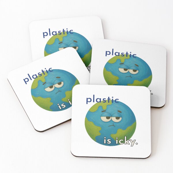 Item preview, Plastic is icky designed and sold by Lazy Leaves.