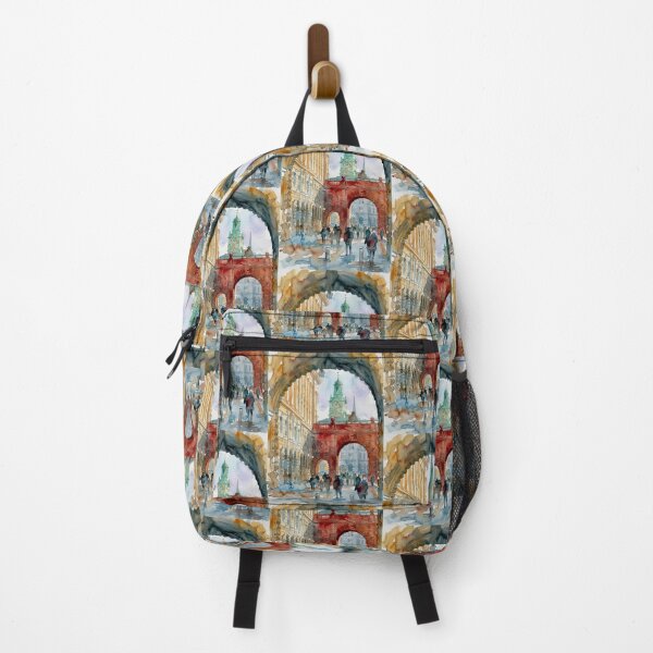 Item preview, Storkyrkan Stockholm Watercolor Archway designed and sold by caracatita75.