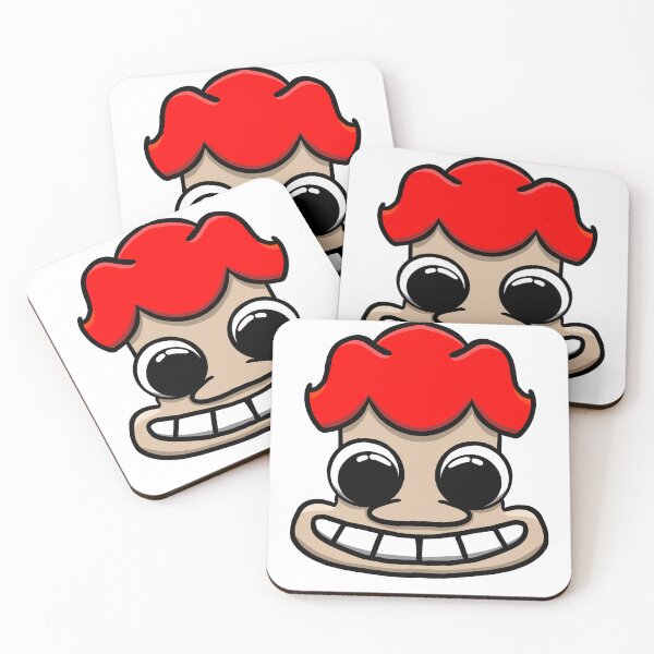 Item preview, Funny Troll Face Red Hair – Meme Sticker Art designed and sold by davidmalec.