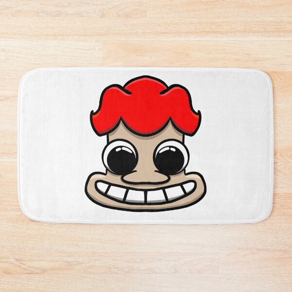 Item preview, Funny Troll Face Red Hair – Meme Sticker Art designed and sold by davidmalec.