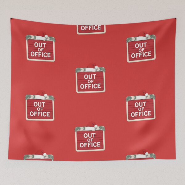 Item preview, Out of Office Christmas Vacation Shirt, Holiday Work Break designed and sold by Raw Tigers.