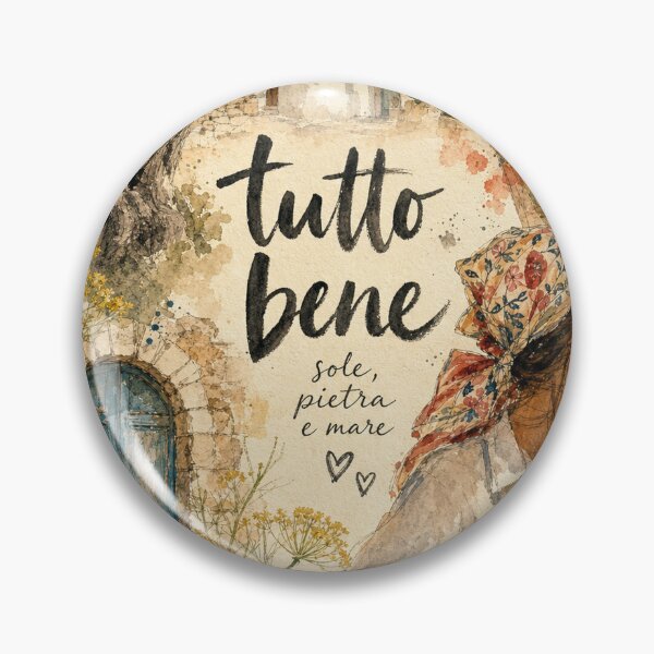 Artikelvorschau, Tutto Bene Apulien - Italien handgemalte Aquarellkunst entworfen und verkauft von VisualArtsOasis.