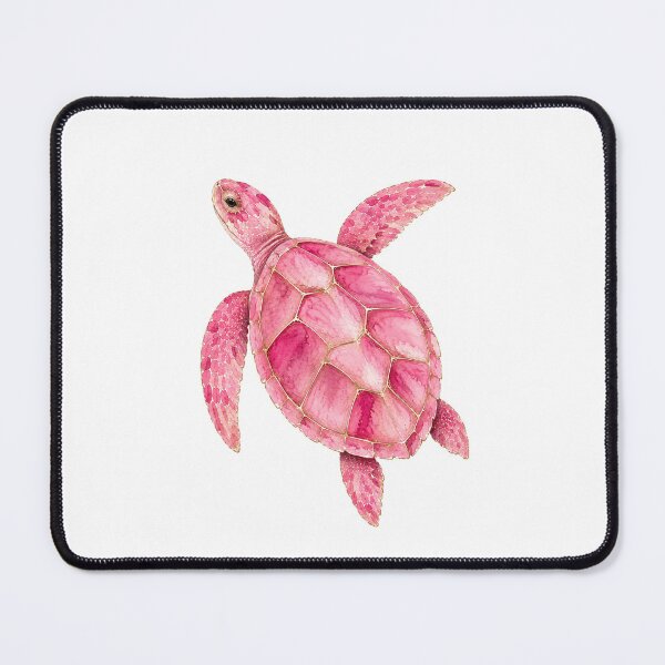 Item preview, Blush Pink Sea Turtle with Gold Accents designed and sold by SOUFIANE1991.