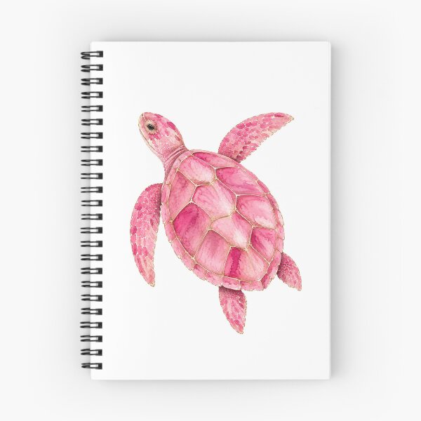 Item preview, Blush Pink Sea Turtle with Gold Accents designed and sold by SOUFIANE1991.