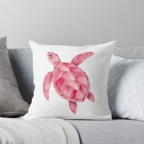Item preview, Blush Pink Sea Turtle with Gold Accents designed and sold by SOUFIANE1991.