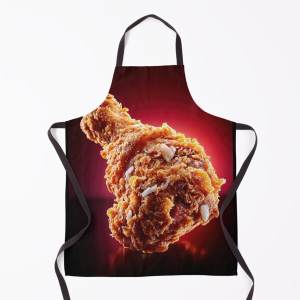 Item preview, Golden Crispy Fried Chicken Drumstick | Crunchy Food Art | Crispy Comfort Food Illustration designed and sold by Grafititee.