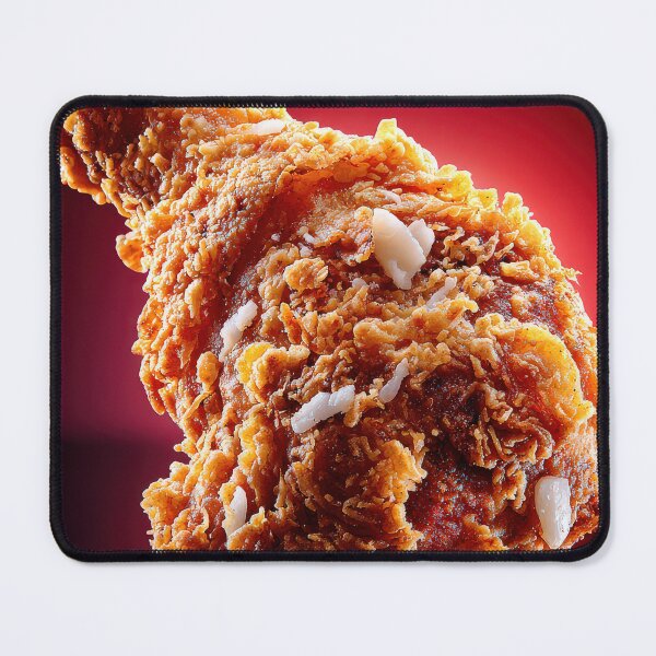 Item preview, Golden Crispy Fried Chicken Drumstick | Crunchy Food Art | Crispy Comfort Food Illustration designed and sold by Grafititee.