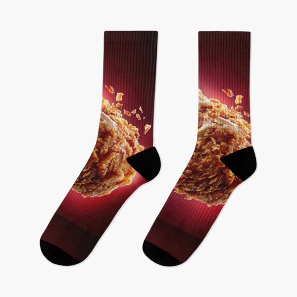 Item preview, Golden Crispy Fried Chicken Drumstick | Crunchy Food Art | Crispy Comfort Food Illustration designed and sold by Grafititee.