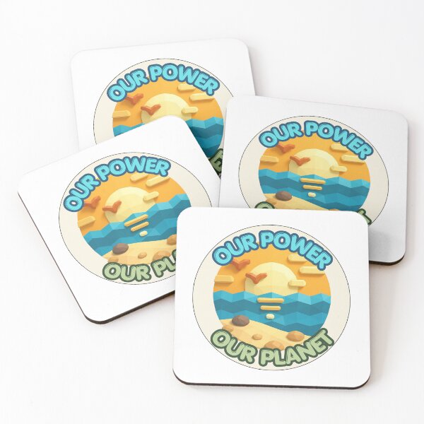 Item preview, Our Power, Our Planet designed and sold by Lazy Leaves.