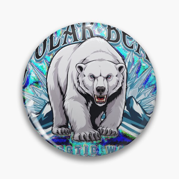 Item preview, Polar Bear Apex Arctic Wild Hunter Vintage Graphic designed and sold by CallanRooke10.