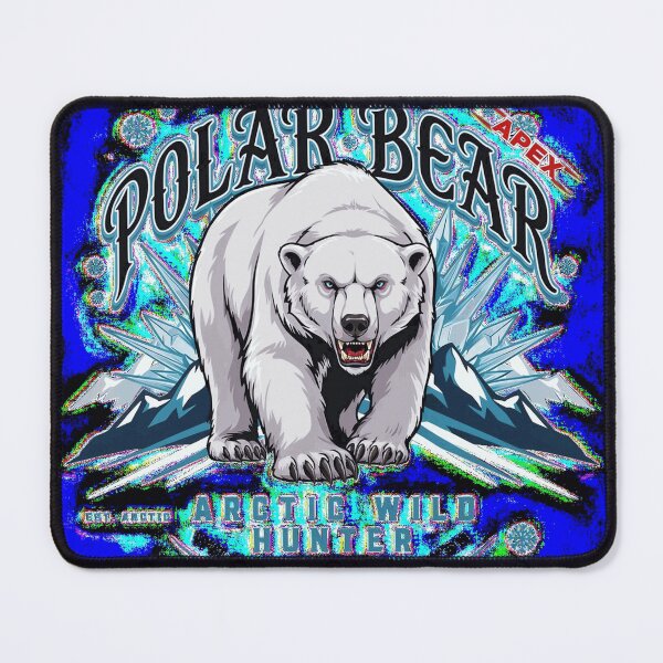 Item preview, Polar Bear Apex Arctic Wild Hunter Vintage Graphic designed and sold by CallanRooke10.