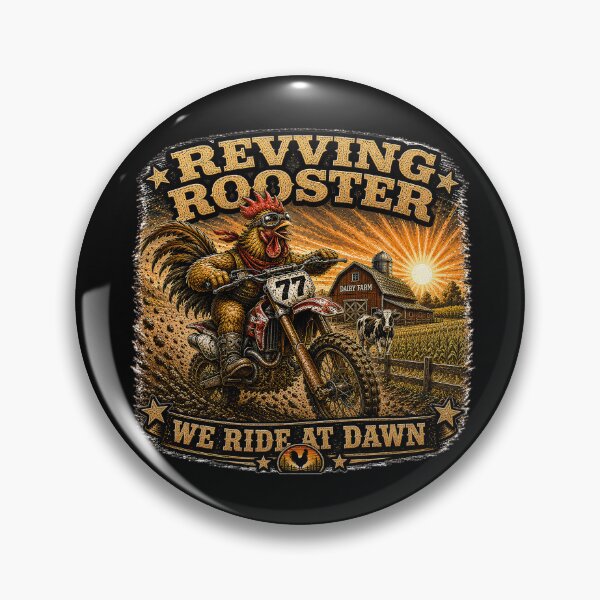 Item preview, Revving Rooster designed and sold by gotucoveredart.
