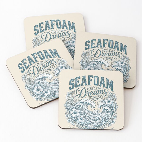 Item preview, Seafoam Dreams – Coastal Cowgirl Floral Ocean Design designed and sold by Sea Gem.