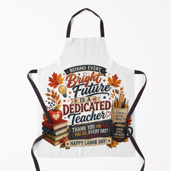 Item preview, Behind Every Bright Future Dedicated Teacher Labor Day Appreciation designed and sold by vampbabe54.
