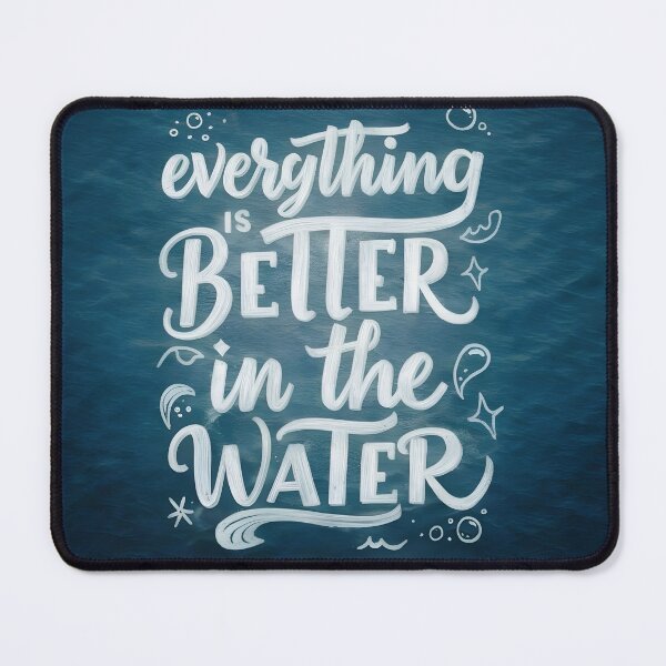 Item preview, everything is better – Water Workout Graphic designed and sold by Halbeskilo.