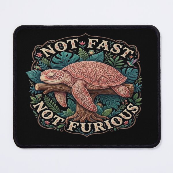 Item preview, Not Fast Not Furious Sea Turtle Humor designed and sold by beben93.