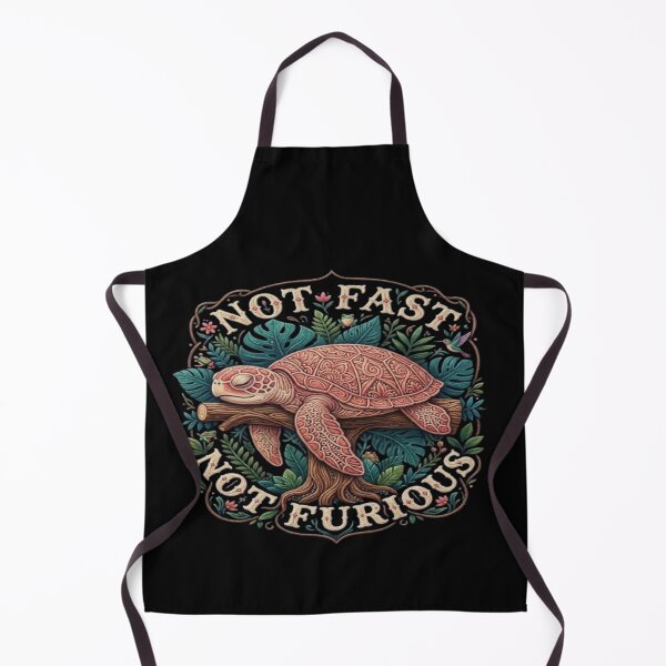 Item preview, Not Fast Not Furious Sea Turtle Humor designed and sold by beben93.