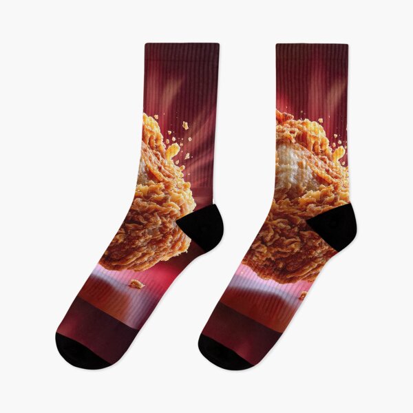 Item preview, Golden Crispy Fried Chicken Drumstick | Crunchy Food Art | Crispy Comfort Food Illustration designed and sold by Grafititee.