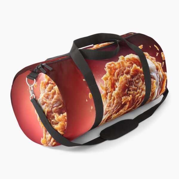 Item preview, Golden Crispy Fried Chicken Drumstick | Crunchy Food Art | Crispy Comfort Food Illustration designed and sold by Grafititee.