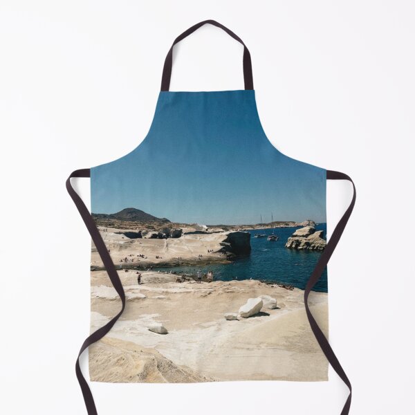 Item preview, Sarakiniko Beach Milos Greece Art Print designed and sold by DiscoDigitals.