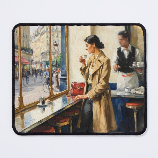 Item preview, French Café Art Poster . Art By Carraann designed and sold by CARRAANN.