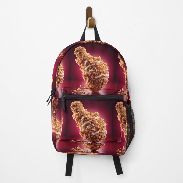 Item preview, Golden Crispy Fried Chicken Drumstick | Crunchy Food Art | Crispy Comfort Food Illustration designed and sold by Grafititee.