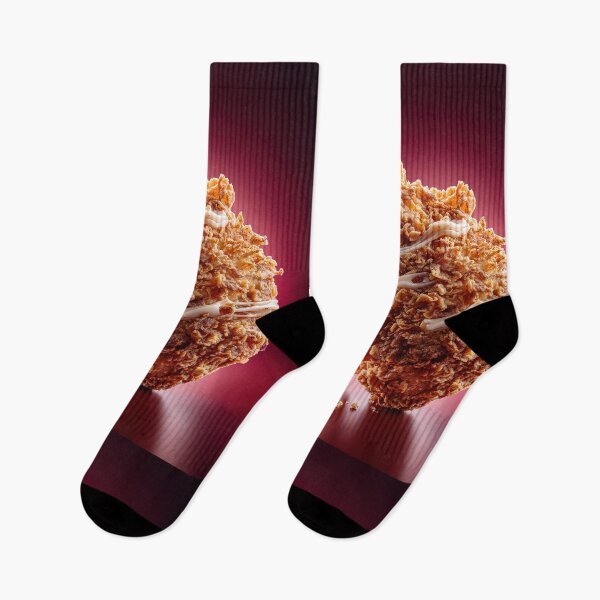 Item preview, Golden Crispy Fried Chicken Drumstick | Crunchy Food Art | Crispy Comfort Food Illustration designed and sold by Grafititee.