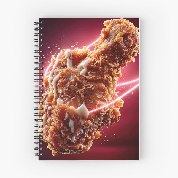 Item preview, Golden Crispy Fried Chicken Drumstick | Crunchy Food Art | Crispy Comfort Food Illustration designed and sold by Grafititee.