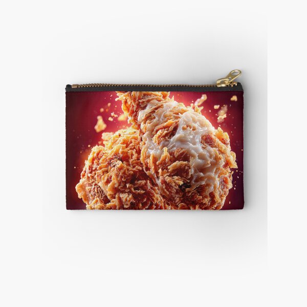 Item preview, Golden Crispy Fried Chicken Drumstick | Crunchy Food Art | Crispy Comfort Food Illustration designed and sold by Grafititee.
