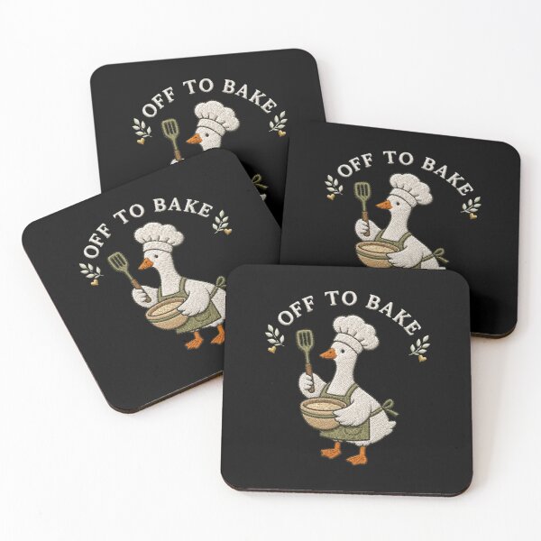 Item preview, Off to Bake Goose Baker, Baking Lover Gift designed and sold by Quiajia.