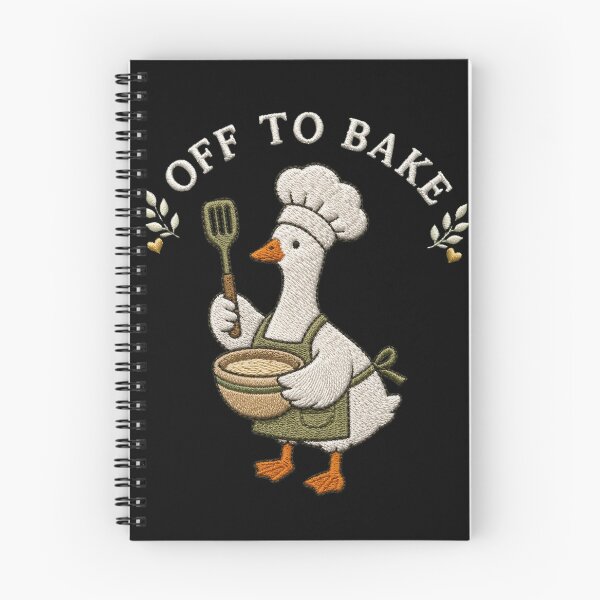 Item preview, Off to Bake Goose Baker, Baking Lover Gift designed and sold by Quiajia.