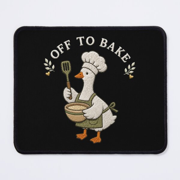 Item preview, Off to Bake Goose Baker, Baking Lover Gift designed and sold by Quiajia.