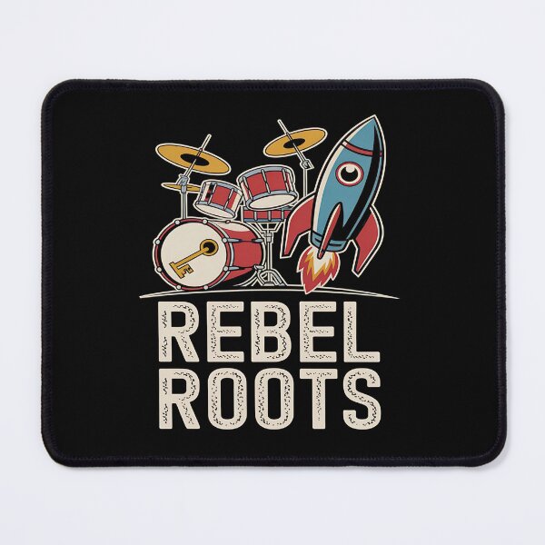 Item preview, Retro Rebel Drummer Band Design designed and sold by Taans-Creation.