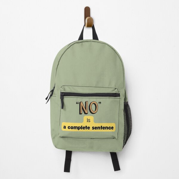 Item preview, NO is a complete sentence design designed and sold by hypnoses.