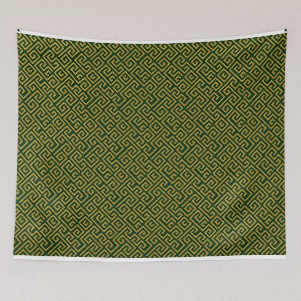 Item preview, Greek Key Geometric Decor Pattern designed and sold by Skaldcraft.