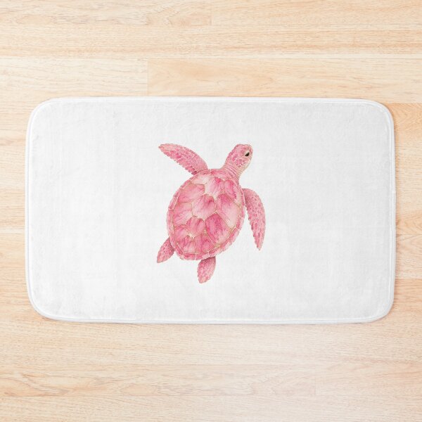 Item preview, Blush Pink Sea Turtle with Gold Accents designed and sold by SOUFIANE1991.