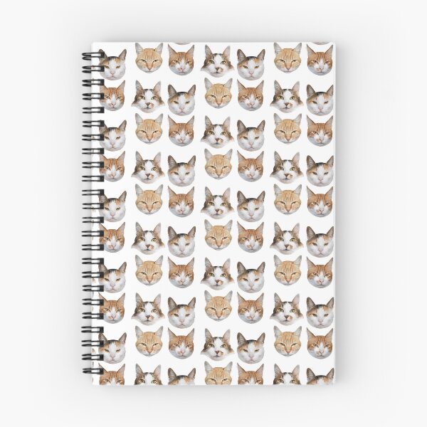 Item preview, Four Adorable Cats | Cute Cat Portrait Collection designed and sold by elcarnero.
